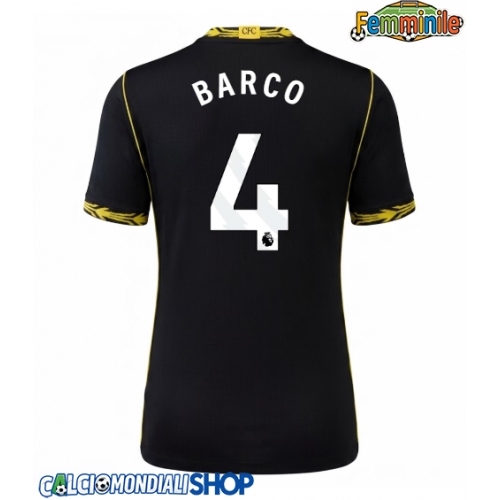 Maglie da calcio Chelsea Valentin Barco #4 Seconda Maglia Femminile 2026-27 Manica Corta